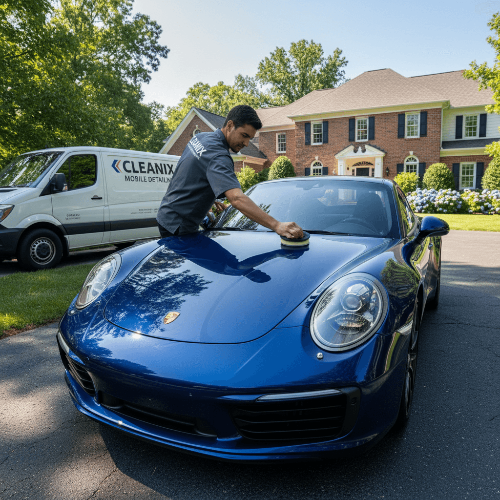 Exterior wash and wax